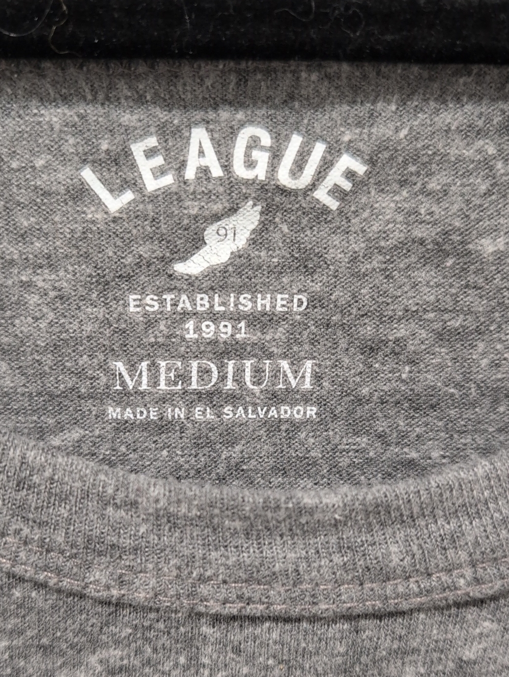 League University of Virginia UVA Gray Crew Neck T-Shirt - Picture 2 of 5